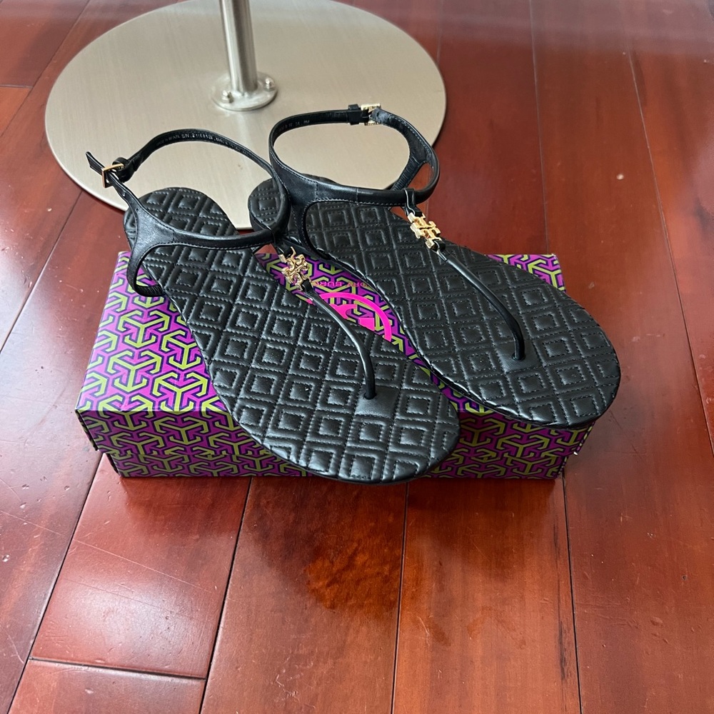 Tory Burch Marion Quilted Sandals